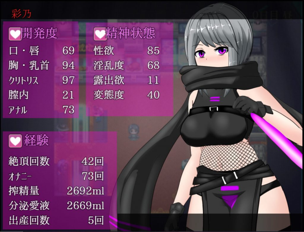 [黒タイツ同好会] メトロポリス～サイバーパンクエロRPG～