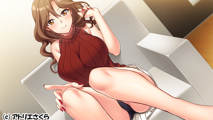 [アトリエさくら] ギャル妻・アンリの寝取らせプレイ ～他の男の物を咥え、楽しそうに報告をする俺の妻～