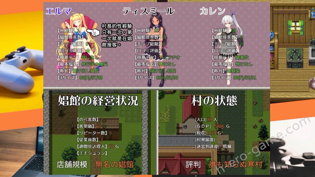 [ゆめなまこん] 迷宮村の娼館村長