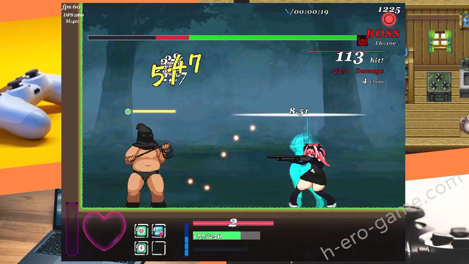 [ダメージ床の上で] 精神錯亂的艾莉絲