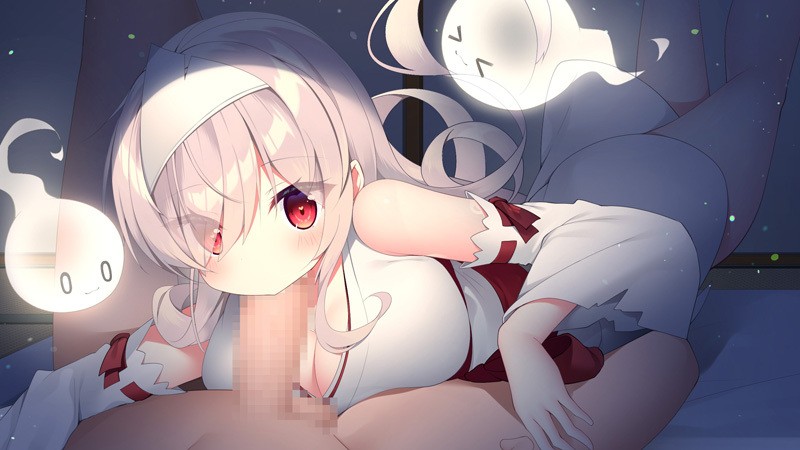 [milimili:AMUSE CRAFT EROTICA] 巨乳幽霊さんに癒やされる社畜さんの性活! ～えっちなサポートは私におまかせ!～