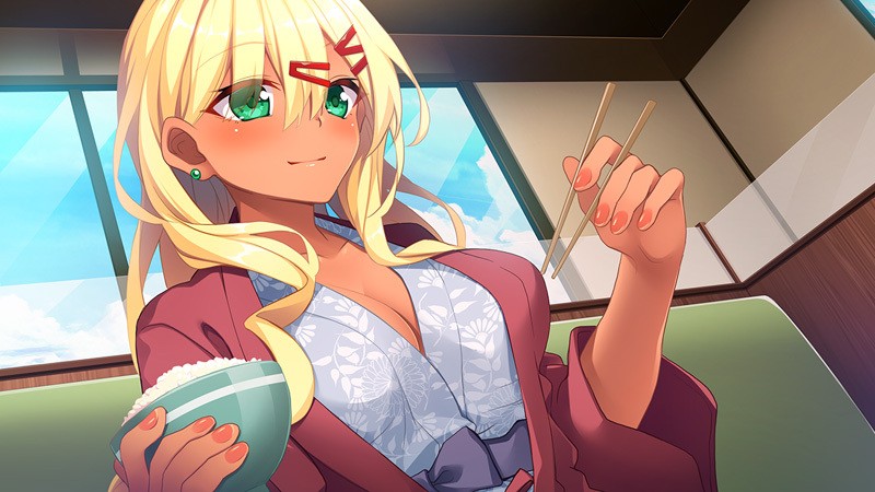 [AMUSE CRAFT EROTICA] 黒ギャル子ちゃんとしっぽり温泉旅行 ～Hしまくり三泊四日の旅～