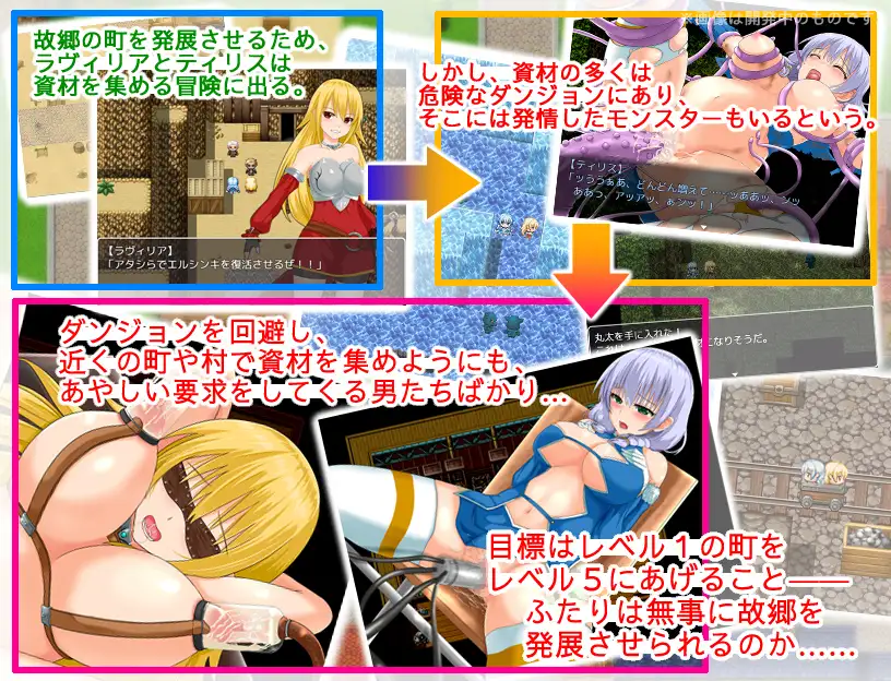 [シロクロソフト] 復興遊記