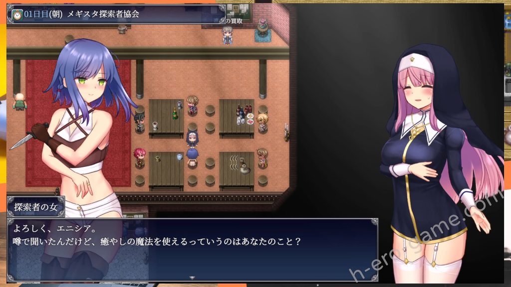 [しもばしら工房] エニシアと契約紋 ～馬蹄通りの小聖女～