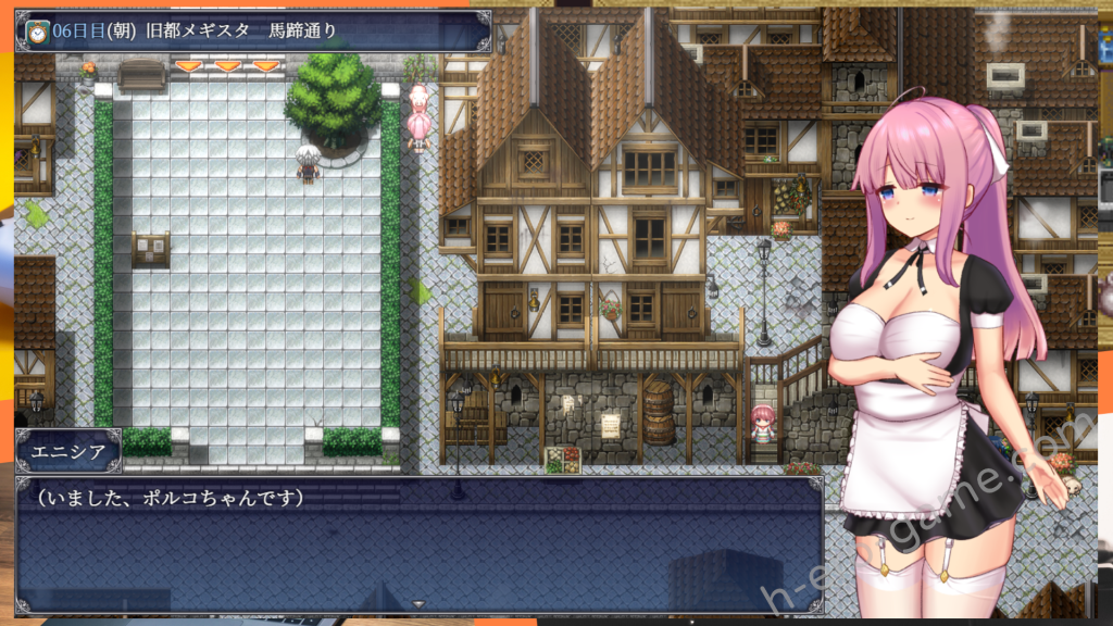 [しもばしら工房] エニシアと契約紋 ～馬蹄通りの小聖女～