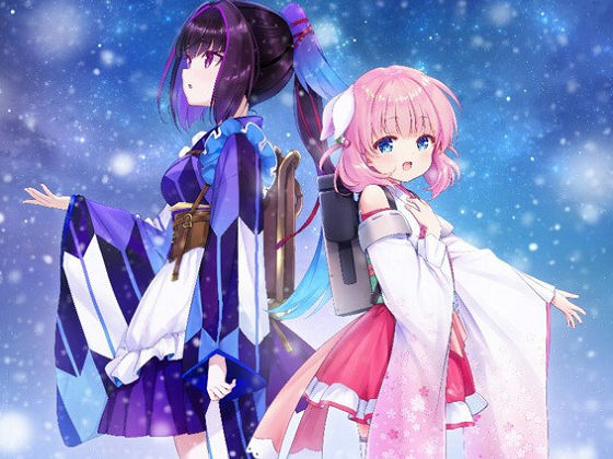 [Key] プリマドール 冬空花火／雪華文様