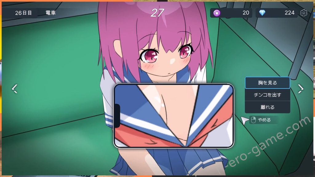 [ひまわりケース] 盗撮～電車で会った少女～