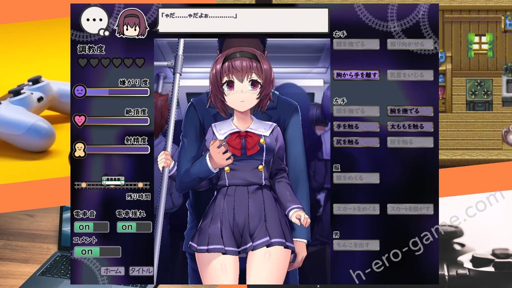 [変態+tick] 痴漢は電車の中で