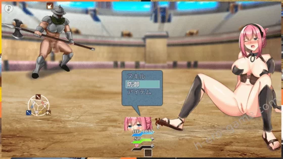 [dHR研] 聖騎士リアナ 監獄島の女隷剣闘士