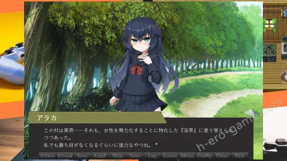 [ケンシスキー広場] 淫界探偵アラカ ～JK退魔師ミステリ風ADV～