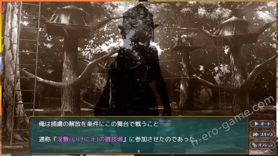 [なぎや本舗] 淫贄の闘技場 -ダークエルフの剣士ミランダ-