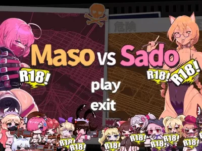[sm大好き] Maso VS Sado 極限快感耐力對決，現在開幕——？