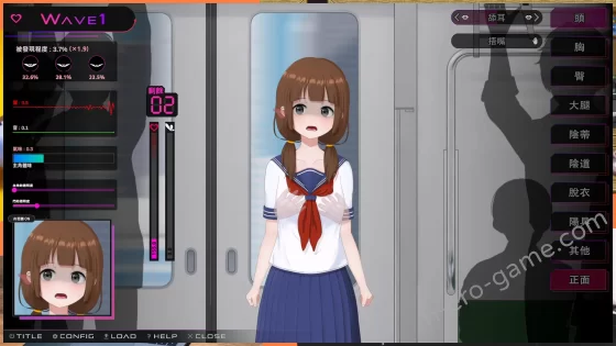 [兎もに角] 完全痴漢 内気なJKが堕ちるまで