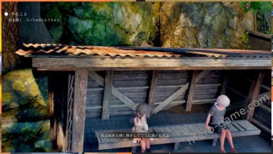 [つきうさぎ] なつのうしろで