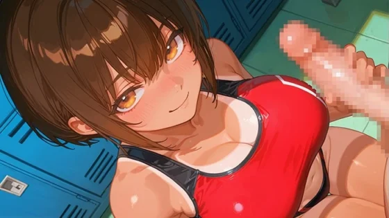 [ももはなソフト] 走る巨乳！泳ぐ巨乳！