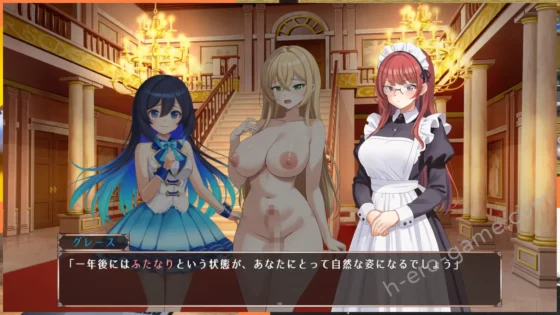 [えびすたじお] ふたなり女騎士セレナ ～呪われし搾精迷宮～ 入った瞬間からデカちんぽつけられてどぴゅどぴゅザーメンを絞られましたぁぁぁ